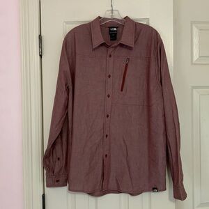 The North Face Button Up Shirt Mens Cronin Long Sleeve Hiking gorpcore L…‎